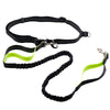 Image of Hands-free Bungee Reflective Shock Absorbing Dog Leash Adjustable Waist Belt For Exorcising