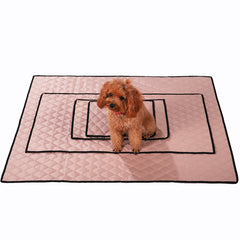 Thin Summer Car Seat Dog Mat Plaid Dog Cushions for Travel Easy Clean Pet Cushion Beds for Large Dogs Dropshipping Supported