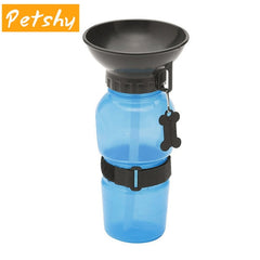 Petshy 500ml Dog Drinking Water Bottle Pet Puppy Cat Sport Portable Travel Outdoor Feed Bowl Drinking Water Mug Cup Dispenser